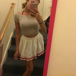 Top shop skirt